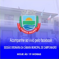 19ª Sessão Ordinária da Câmara Municipal de Campo Magro