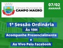 1ª Sessão Ordinária 2023