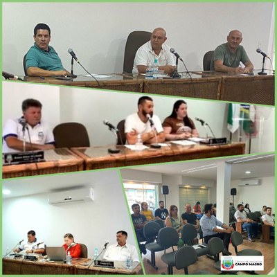 Reunião de Oitiva  do Secretário de Agricultura e Abastecimento; do Secretário de Saúde e do Diretor de Vigilância em saúde de Campo Magro.