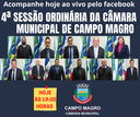 SESSÃO ORDINÁRIA DA CÂMARA MUNICIPAL DE CAMPO MAGRO 
