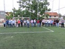 Vereadores da Câmara Municipal de Campo Magro participaram da inauguração do “meu campinho”