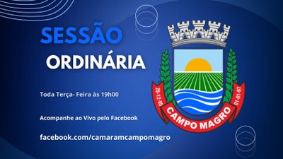 Sessão Ordinária 